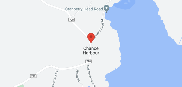 map of - Chance Harbour Road